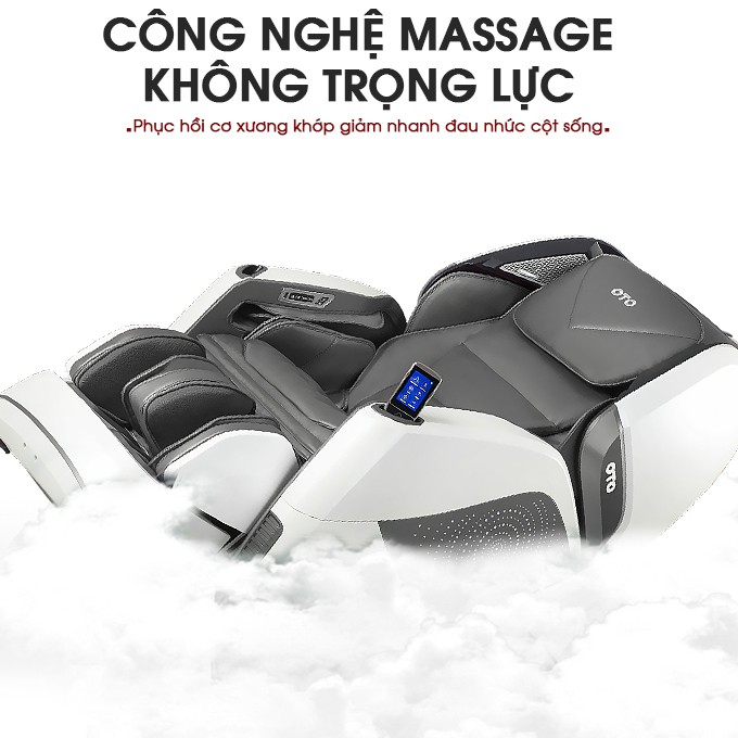 Ghế massage toàn thân OTO Prestige Swarovski PE-09 (Black - đính hạt pha lê)